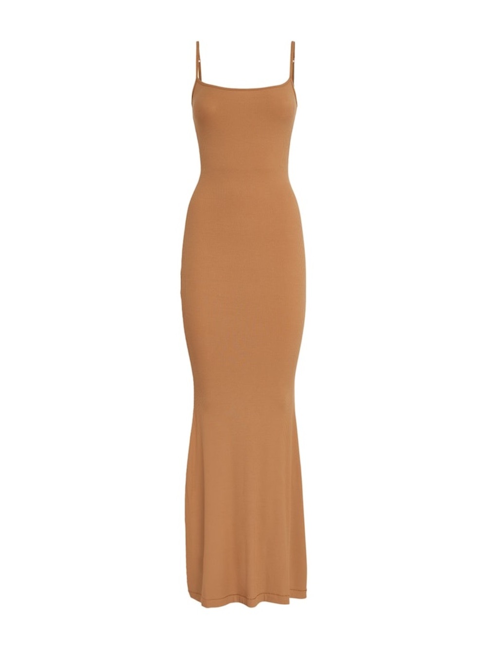 SKIMS Soft Lounge Long Slip Dress Camel Size Medium M Good Condition